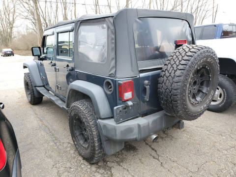 2008 Jeep Wrangler Unlimited for sale at MEDINA WHOLESALE LLC in Wadsworth OH