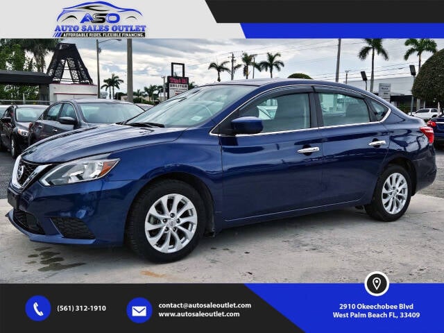 2019 Nissan Sentra for sale at Auto Sales Outlet in West Palm Beach, FL