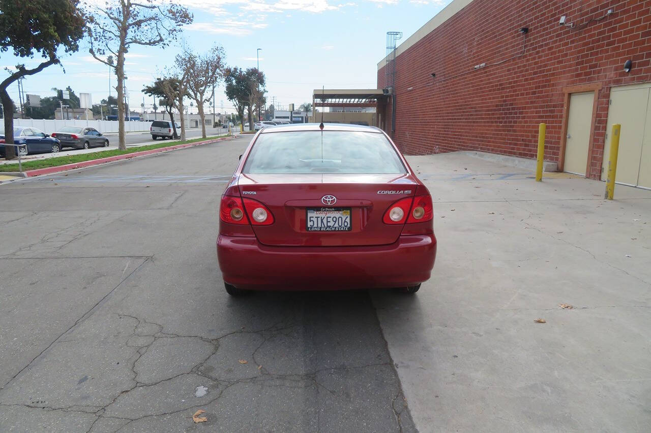 2006 Toyota Corolla for sale at The Car Vendor LLC in Bellflower, CA