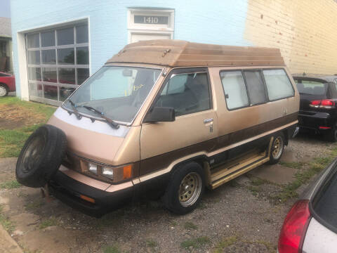 1985 Toyota Van for sale at Finish Line Motors in Tulsa OK