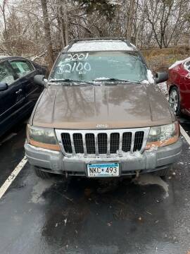 2001 Jeep Grand Cherokee for sale at Continental Auto Sales in Ramsey MN