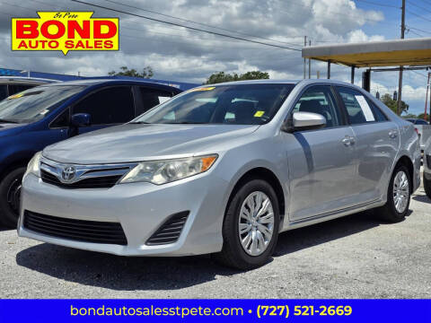 2012 Toyota Camry for sale at Bond Auto Sales of St Petersburg in Saint Petersburg FL