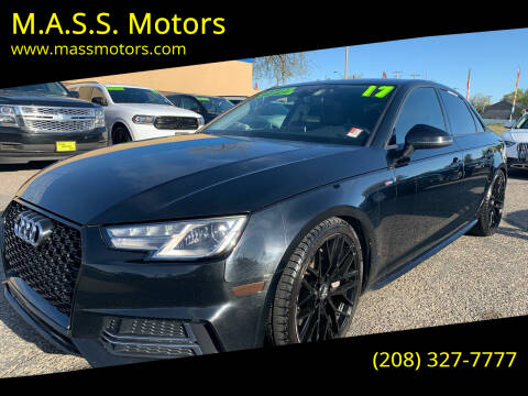 2017 Audi A4 for sale at M.A.S.S. Motors in Boise ID