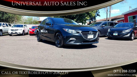 2015 Mazda MAZDA3 for sale at Universal Auto Sales Inc in Salem OR