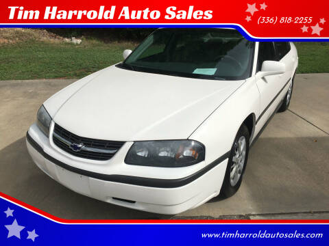 2004 Chevrolet Impala for sale at Tim Harrold Auto Sales in Wilkesboro NC