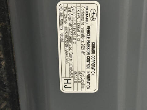 2021 Subaru Forester