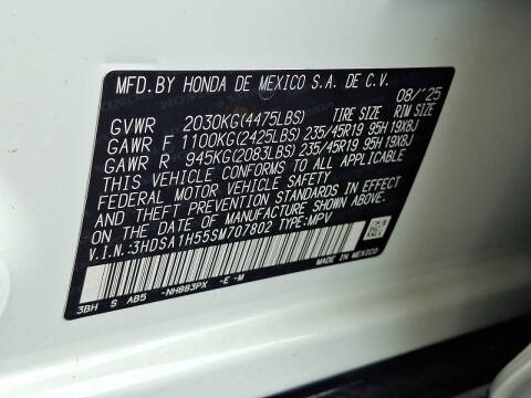 2025 Acura ADX w/A-SPEC