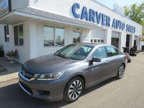 2015 Honda Accord Hybrid for sale at Carver Auto Sales in Saint Paul MN