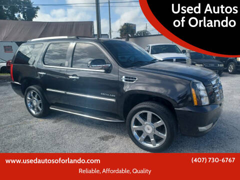 2011 Cadillac Escalade for sale at Used Autos of Orlando in Orlando FL