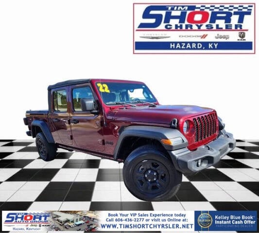 2022 Jeep Gladiator for sale at Tim Short CDJR Hazard in Hazard, KY