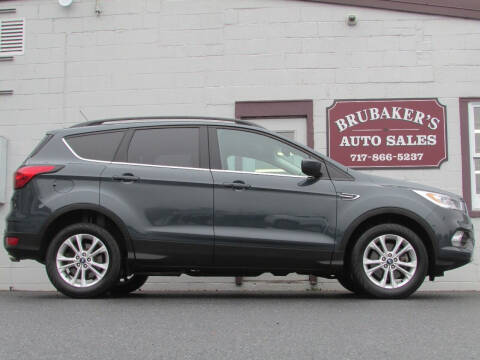 2019 Ford Escape for sale at Brubakers Auto Sales in Myerstown PA