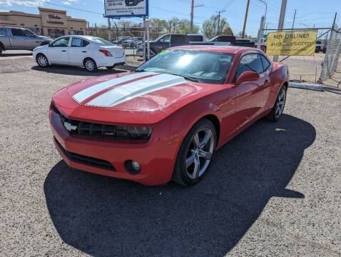 2010 Chevrolet Camaro for sale at AUGE'S SALES AND SERVICE in Belen NM