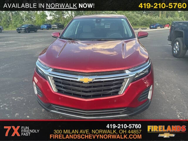 Used 2023 Chevrolet Equinox LT with VIN 3GNAXKEG5PS207561 for sale in Norwalk, OH