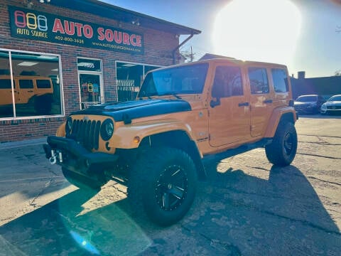 2012 Jeep Wrangler Unlimited for sale at Auto Source in Ralston NE