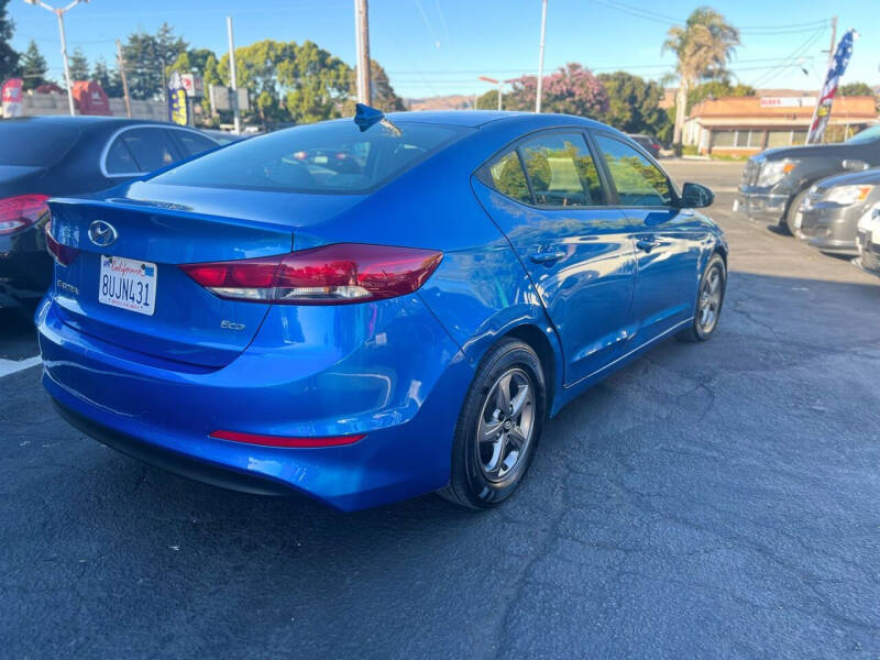 Used 2017 Hyundai Elantra Eco with VIN 5NPD94LA8HH088457 for sale in Fremont, CA