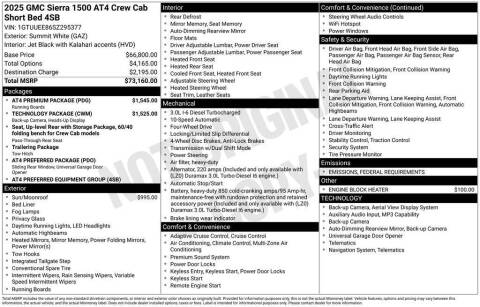 2025 GMC Sierra 1500