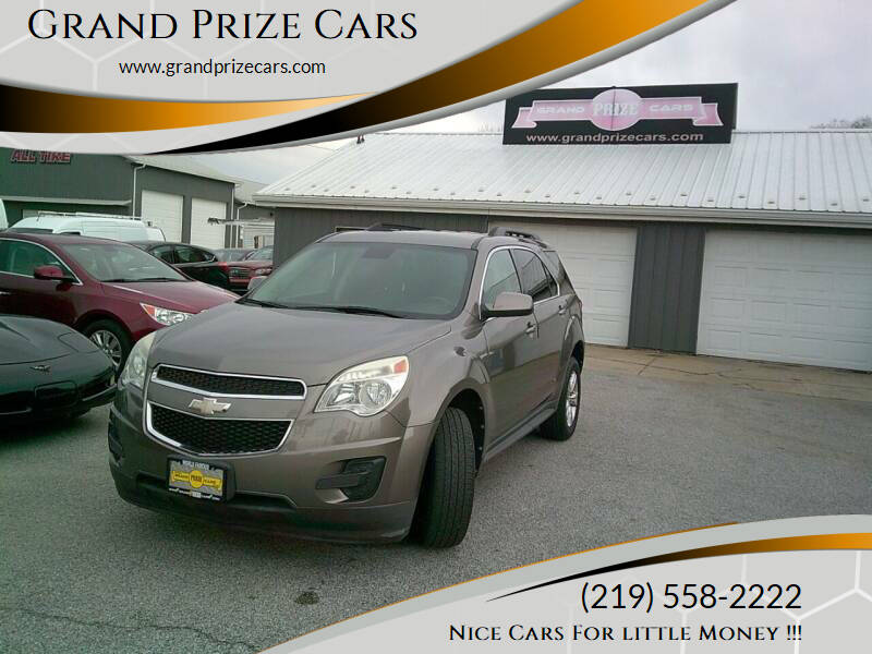 2012 Chevrolet Equinox for sale at Grand Prize Cars in Cedar Lake IN