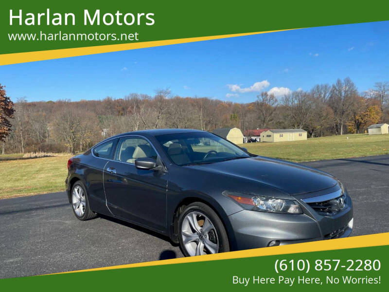 2012 Honda Accord for sale at Harlan Motors in Parkesburg PA