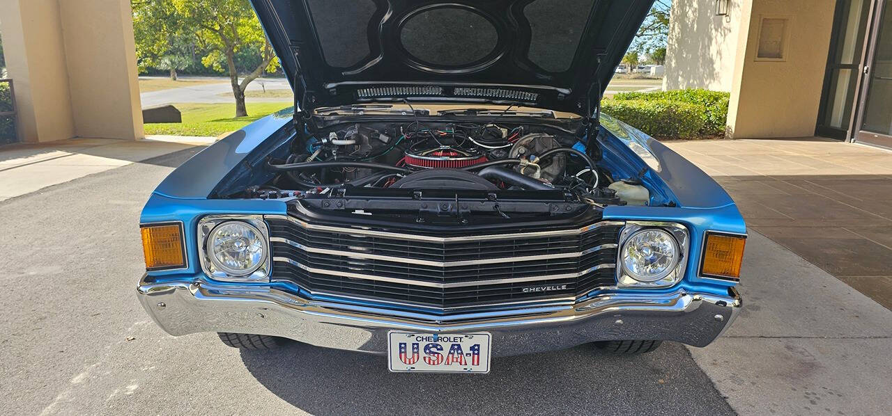 1972 Chevrolet Chevelle for sale at FLORIDA CORVETTE EXCHANGE LLC in Hudson, FL