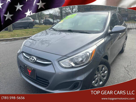 2017 Hyundai Accent for sale at Top Gear Cars LLC in Lynn MA