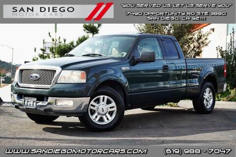 2004 Ford F-150 for sale at San Diego Motor Cars LLC in Spring Valley CA
