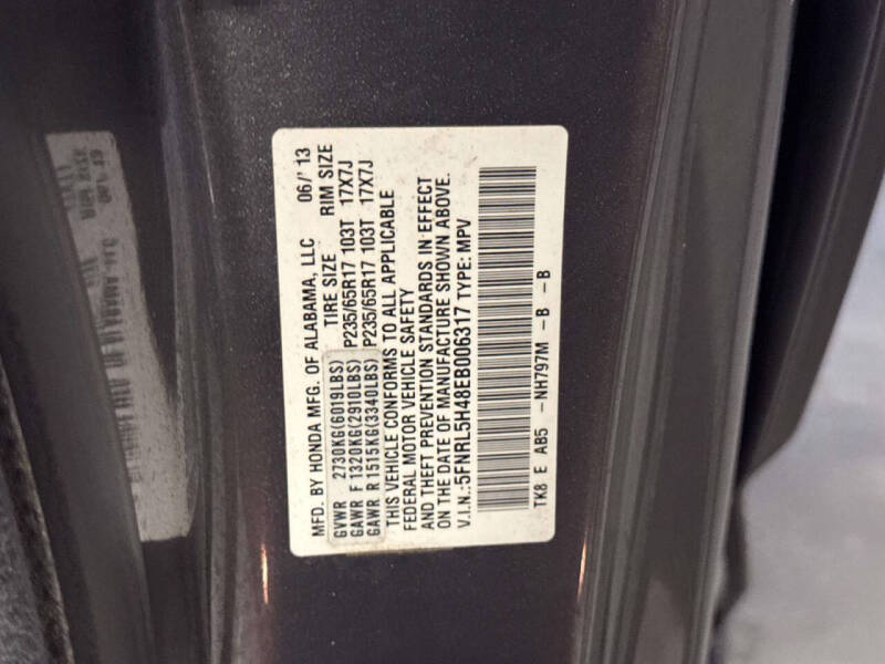2014 Honda Odyssey EX