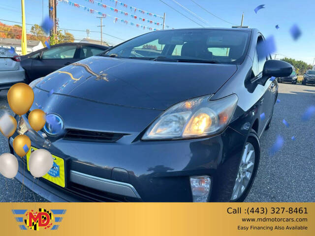 2012 Toyota Prius Plug-in Hybrid for sale at MD MOTORCARS in Aberdeen, MD