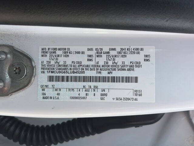 2020 Ford Escape SE