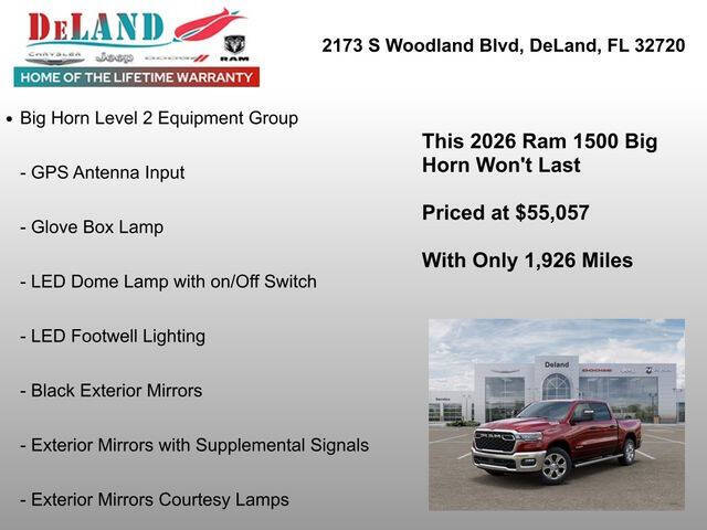 2026 RAM 1500