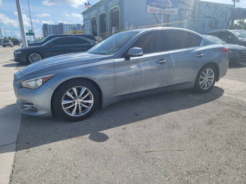 2014 Infiniti Q50 for sale at INTERNATIONAL AUTO BROKERS INC in Hollywood FL