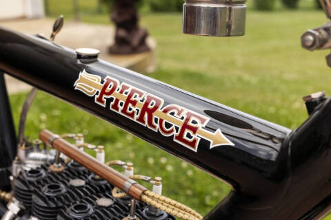 1911 Pierce 4 Cylinder Engine No. 394