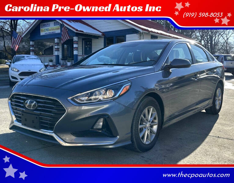 2018 Hyundai Sonata for sale at Carolina Pre-Owned Autos Inc in Durham NC
