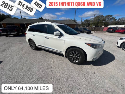 2015 Infiniti QX60 for sale at New Tampa Auto in Tampa FL