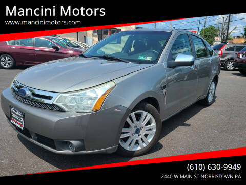 2008 Ford Focus for sale at Mancini Motors in Norristown PA