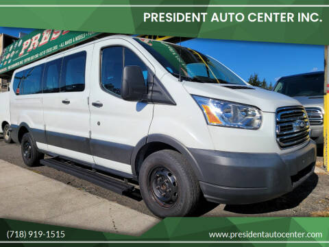 2018 Ford Transit Passenger for sale at President Auto Center Inc. in Brooklyn NY