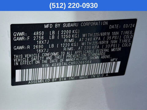 2024 Subaru Outback Onyx Edition