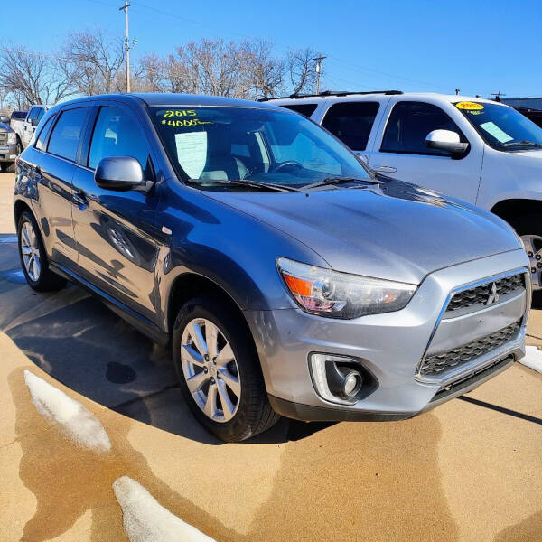 2015 Mitsubishi Outlander Sport for sale at ADVANTAGE AUTO SALES in Enid OK