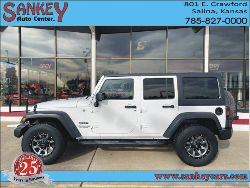 2013 Jeep Wrangler Unlimited for sale at Sankey Auto Center, Inc in Salina KS