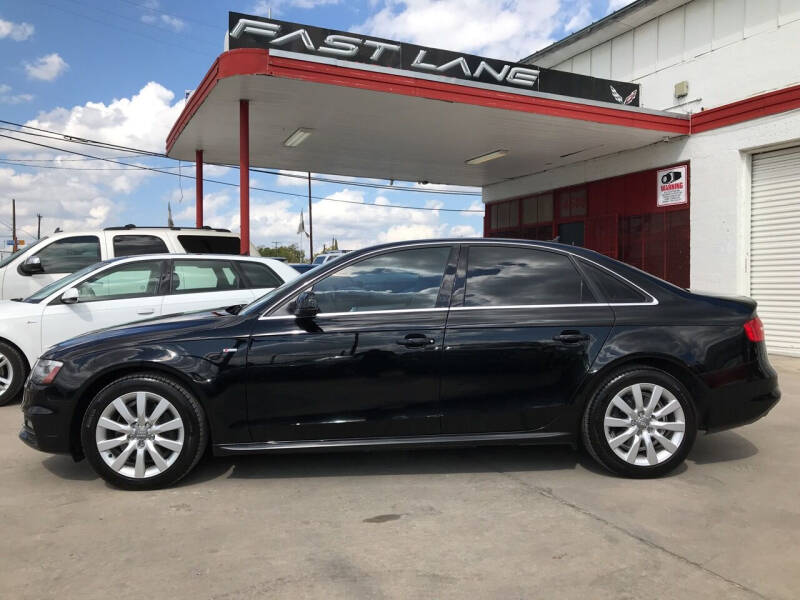 2015 Audi A4 for sale at FAST LANE AUTO SALES in San Antonio TX