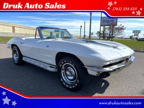 1963 Chevrolet Corvette for sale at Druk Auto Sales in Ramsey MN