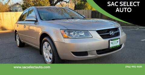 2007 Hyundai Sonata for sale at SAC SELECT AUTO in Sacramento CA