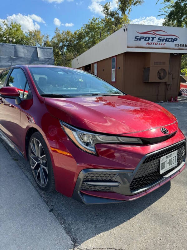 2022 Toyota Corolla for sale at SPOT SHOP AUTO LLC in Austin TX