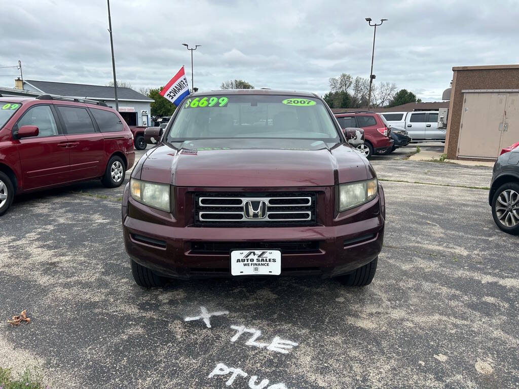 2008 Honda Ridgeline for sale at A to Z Auto Sales LLC in Appleton, WI