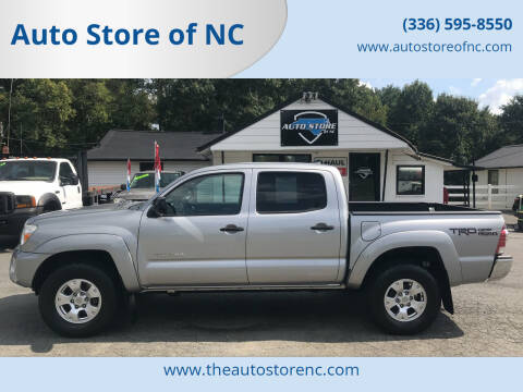 2015 Toyota Tacoma for sale at Auto Store of NC in Walkertown NC