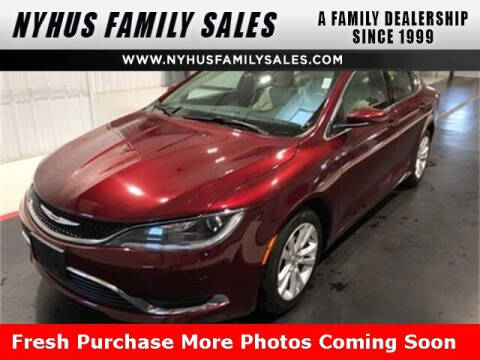 2016 Chrysler 200 for sale at Nyhus Family Sales in Perham MN