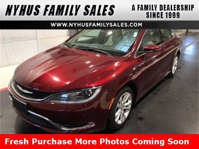 2016 Chrysler 200 for sale at Nyhus Family Sales in Perham MN