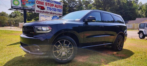 2016 Dodge Durango for sale at One Stop Auto LLC in Hiram GA