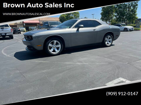 2011 Dodge Challenger for sale at Brown Auto Sales Inc in Upland CA