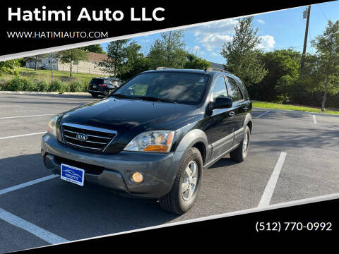 2008 Kia Sorento for sale at Hatimi Auto LLC in Buda TX