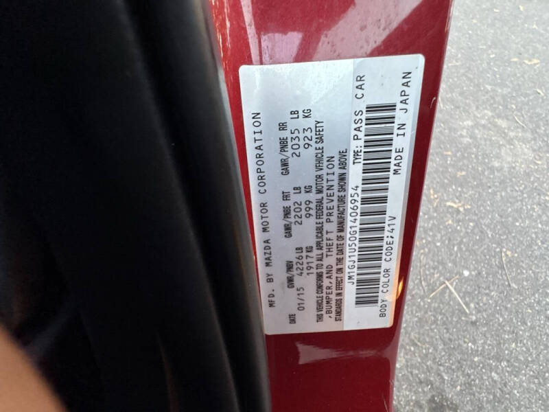 2016 Mazda MAZDA6 i Sport